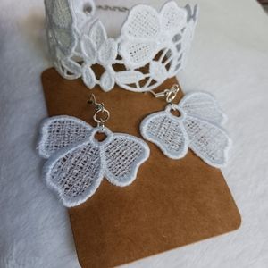 Embroidered Lace Set